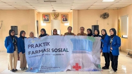 Gambar 1.Pembukaan Praktik Farmasi Sosial di kelurahan Keroncong Kecamatan Jatiuwung (Dokpri)