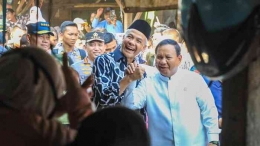 Prabowo Ganjar di Pekalongan (Detik.com)