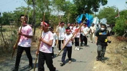 Para pejuang kemerdekaan (Foto: Firman Rahman)