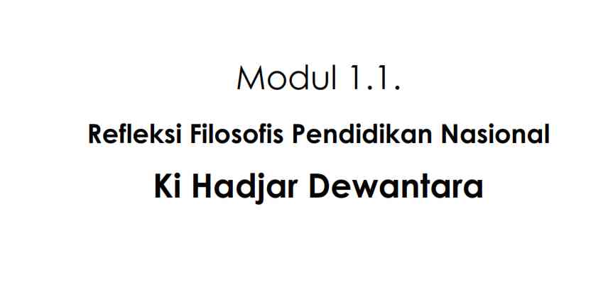 Jurnal Fasilitasi CGP Oleh Fasilitator Modul 1.1 Halaman 1 - Kompasiana.com