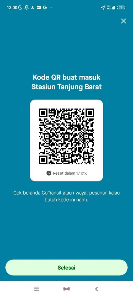 Tinggal scan QR code(dokpri)