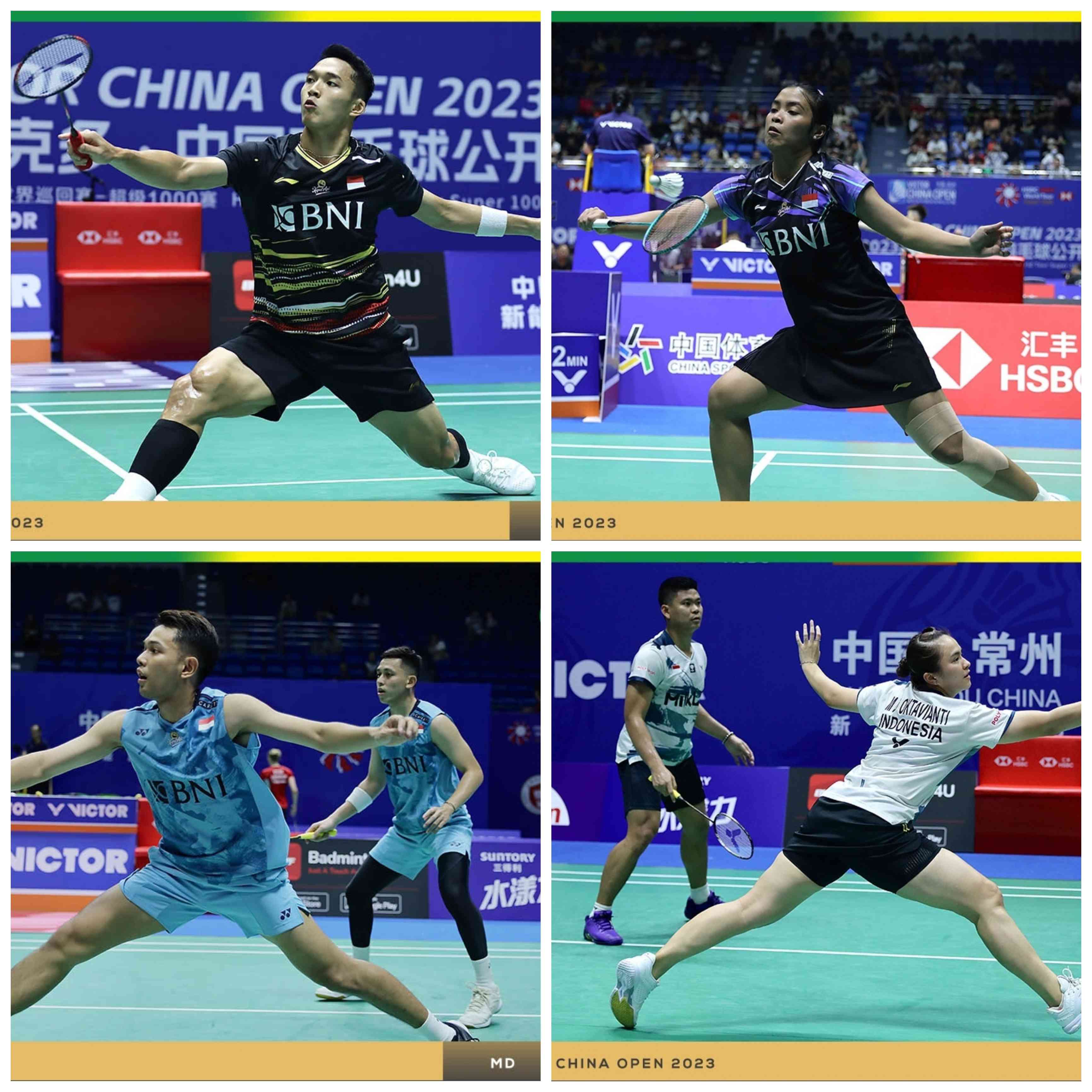 Hasil Lengkap Babak 32 Besar China Open 2023 Hari Pertama (5/9): 5 ...