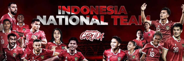 Potret beberapa pemain Timnas Garuda. Sumber: Twitter/TimnasIndonesia