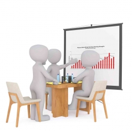 Ilustrasi rapat kerja membahas strategi penjualan. Foto: Peggy und Marco Lachmann-Anke dari Pixabay 