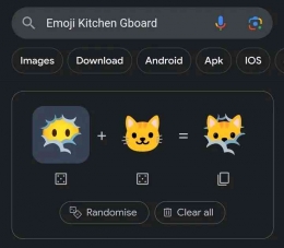 contoh Emoji Kitchen, dokpri