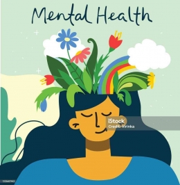 Ilustrasi kesehatan mental (sumber gambar iStockphoto.com)