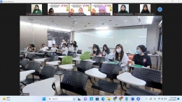 Pembelajaran BIPA untuk Mahasiswa Universitas Thammasat, Thailand secara Daring 