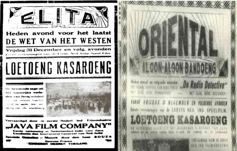 Loetoeng Kasaroeng, Film Indonesia Pertama. Sumber: goodnewsfromindonesia.id