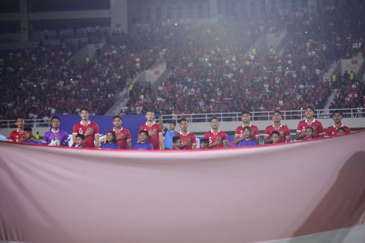 Ilustrasi: Para pemain Timnas U23 Indonesia. (Foto: KOMPAS.com/Mochamad Sadheli)