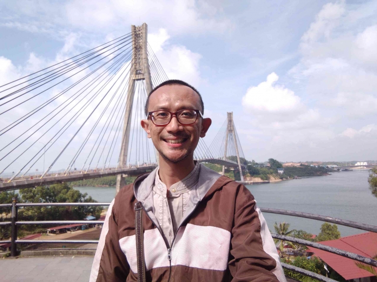 Aku dan Jembatan Barelang. Pic source: dok. pribadi
