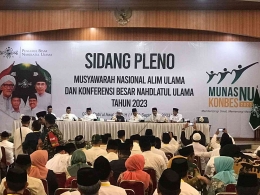 Sidang Pleno Munas Alim Ulama -Konbes NU 2023 (Dok. Pribadi)
