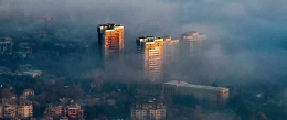 Pencemaran udara di Sofia ibukota Bugaria. Sumber: Vincent Isore/IP3press/IMAGO  