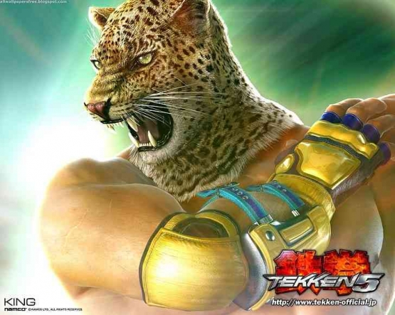 King di Tekken 5. (sumber: Wallpaper Flare)