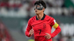 Son Heung Min, kapten timnas Korea Selatan. (via livescore.com)