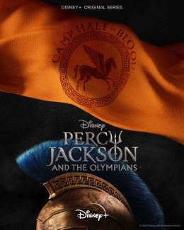 Poster serial Percy Jackson & The Olympians. Sumber: what's on disney plus