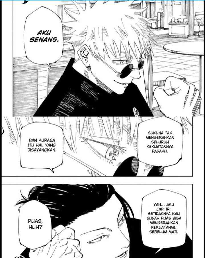 Manga Jujutsu Kaisen Chapter 236: Valid, Gojo Satoru Akui Sukuna yang ...
