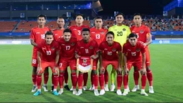 Skuad timnas Indonesia U-24 (Sumber: kompas.tv)