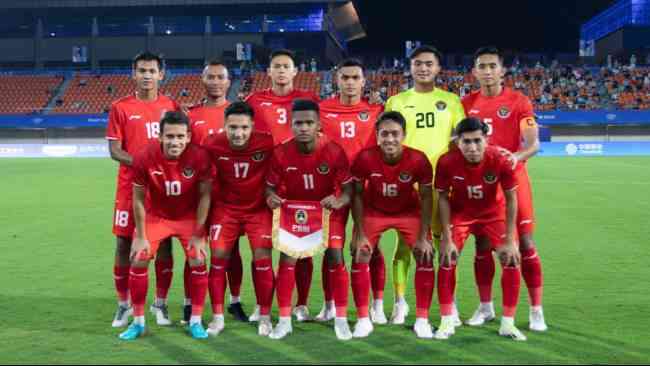 Skuad timnas Indonesia U-24 (Sumber: kompas.tv)