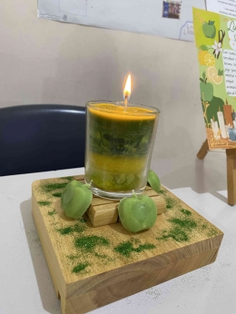 Lilin Aromaterapi Dibakar untuk Mengeluarkan Aromanya!/Dok Pribadi
