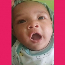Bayi Ken berusia 2 Bulan, Belajar Bicara