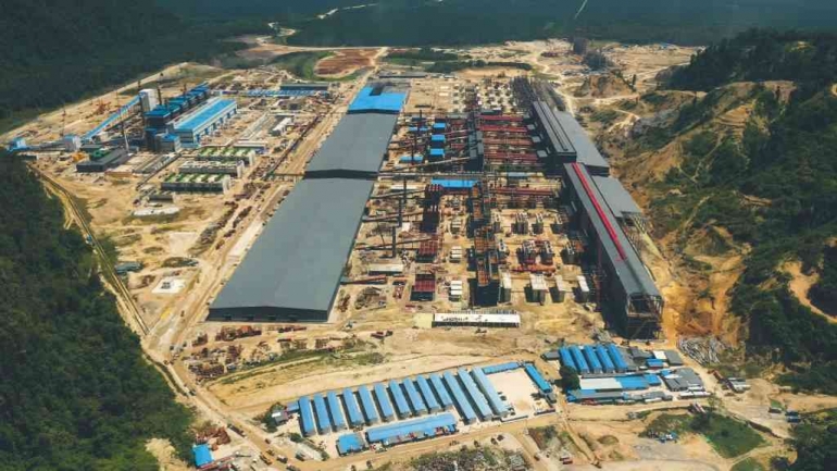 PT Gunbuster Nickel Industry, perusahaan smelter nikel yang beroperasi di Bungintimbe Petasia, Morowali Utara, Sulteng. | gunbusternickelindustry.com