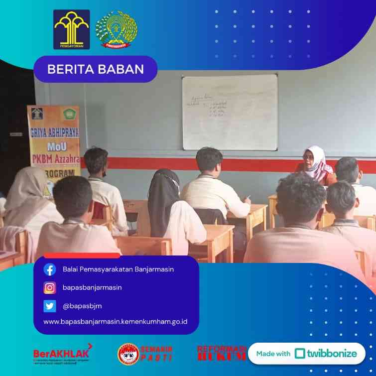 Pelaksanaan Kegiatan Pembelajaran Siswa-Siswi PKBM Az Zahra Banjarmasin ...