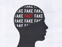 Ilustrasi fake dan fact. (Envato/@Digitalshape)