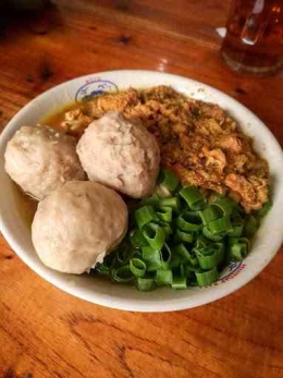 Tampilan Mie ayam & bakso di Mie ayam khas Jogja Salatiga. Sumber: GoogleMaps (Ari Sabad)