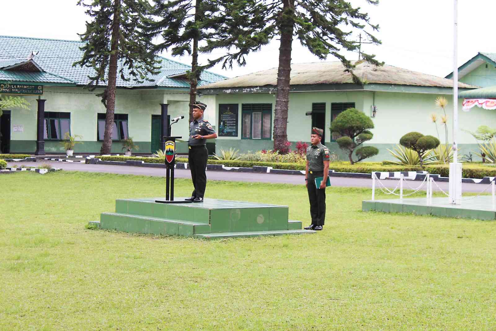 Corps Raport Pindah Satuan Dan Kenaikan Pangkat Dipimpin Letkol Inf ...