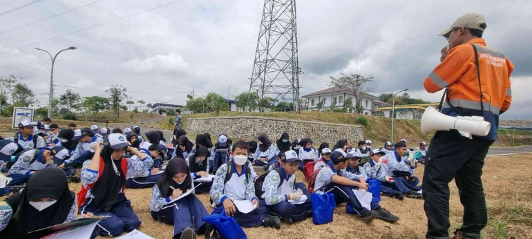 Belajar tentang proses pengolahan sampah di TPA Supit Urang Malang, dokumentasi Bintaraloka 