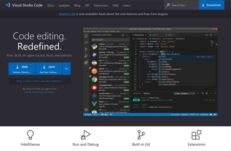 Foto Artikel : Mengenal Visual Studio Code untuk Pengembangan Software ...