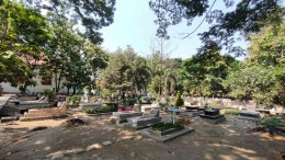 Kuburan sekitar Gereja Tugu/dok. pribadi