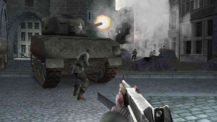Gameplay COD : Finest Hour (GameSpot)