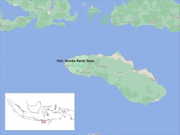 Peta Kabupaten Sumba Barat Daya | perkim.id