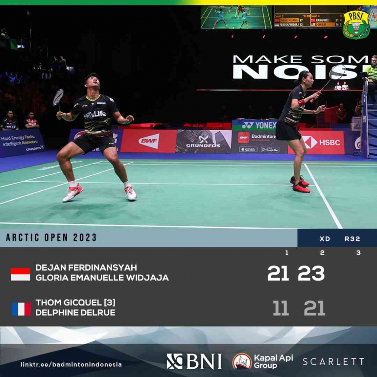 (Foto Aplikasi X.com/@INABadminton)