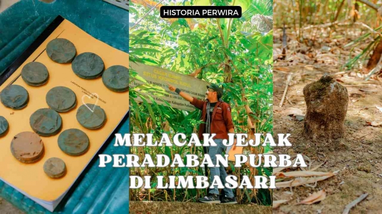 Melacak Jejak Peradaban Purba di Limbasari (Dok: Oxta Prihastono dikompilasi dengan Canva)