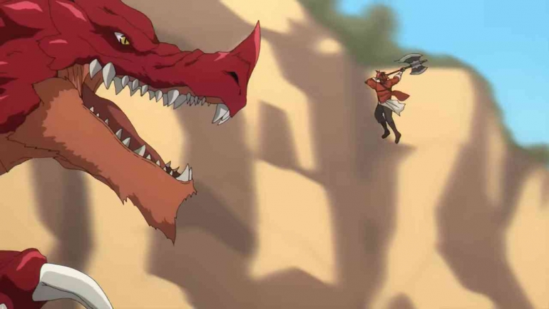 Stark melaan Naga Matahari (Youtube: Muse Indonesia)