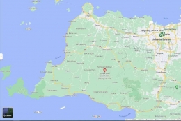 Letak geografis Baduy di Kab Lebak, Banten (Foto: kompas.id)