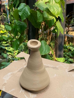 Vas bunga karya hilda (Dokpri)
