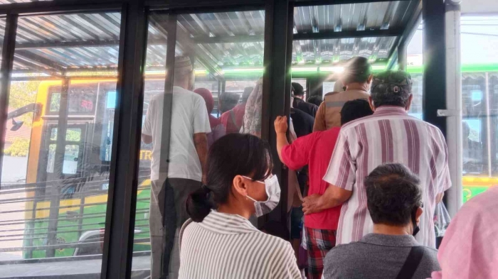 Antusiasme masyarakat yang tinggi. - Dokumen Pribadi