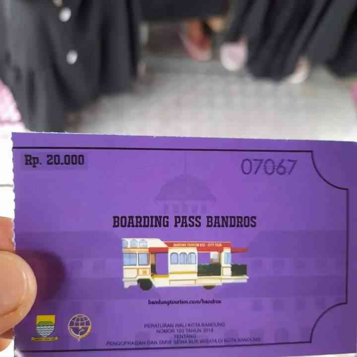 Boarding pass Bandros (Dok. Pribadi)