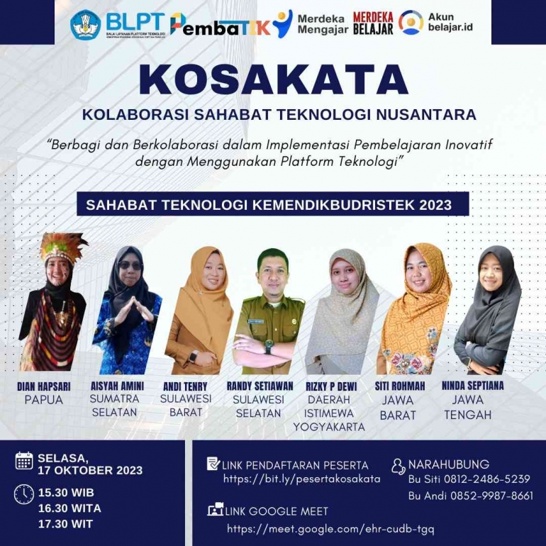 Flyer KOSAKATA/Dok Pribadi