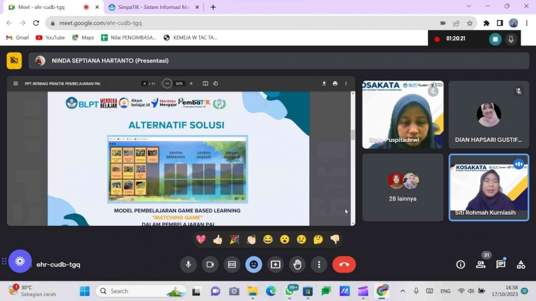 Pemaparan Materi/Dok Pribadi