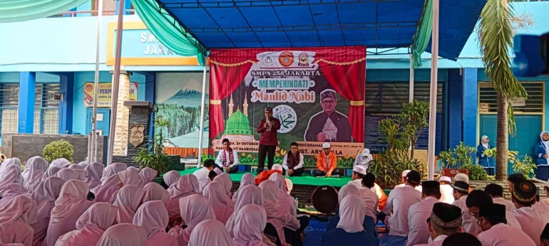 Maulid Nabi Muhammad SAW SMPN 258 Jakarta/Dok SMPN 258 Jakarta