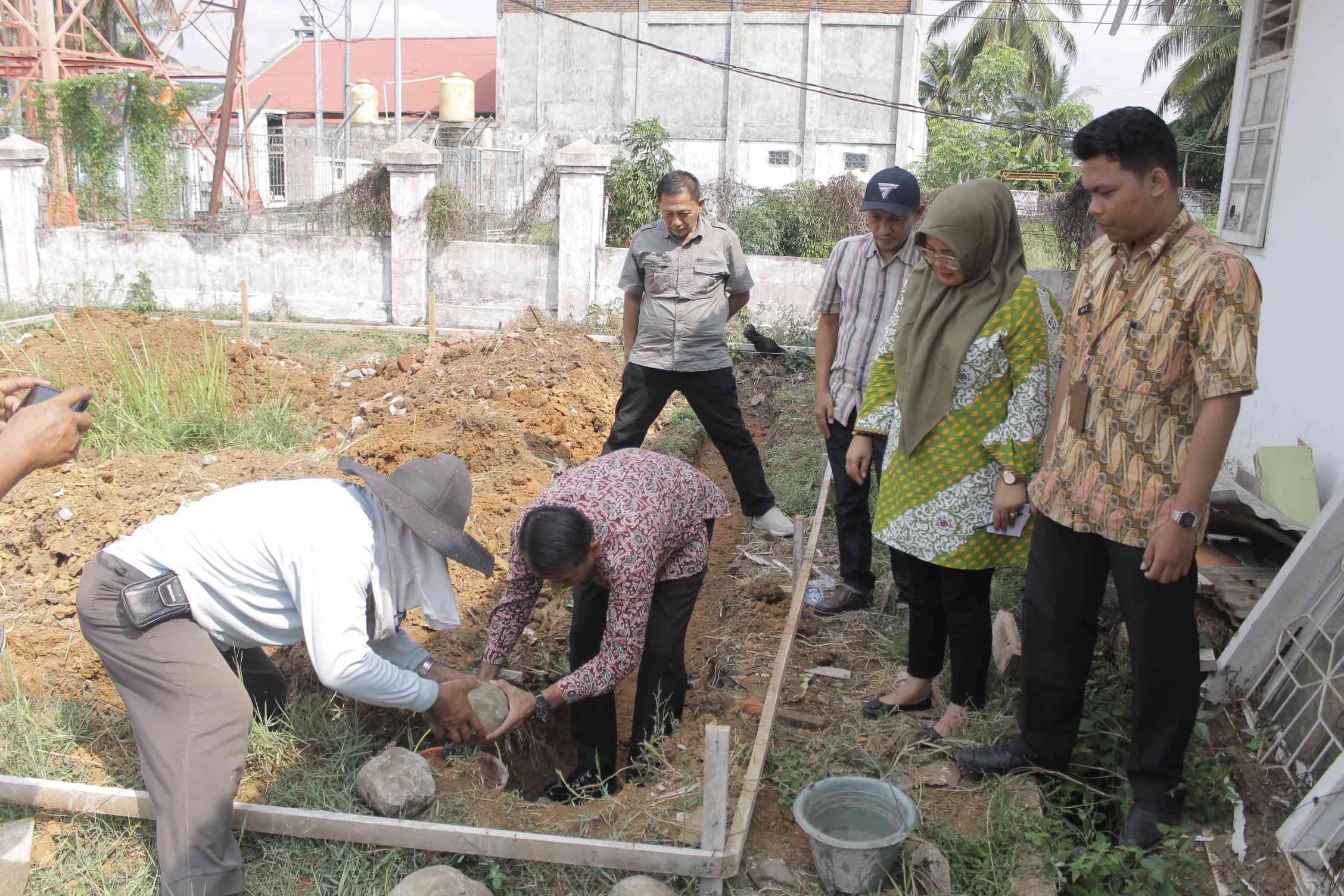 Peletakan Batu Pertama Pembangunan Gedung Latihan Kerja Bapas Bengkulu ...