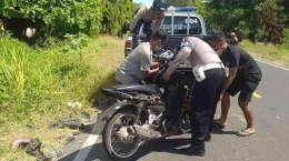 Kecelakaan pegawai koperasi harian. Sumber: Pos Kupang