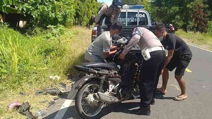 Kecelakaan pegawai koperasi harian. Sumber: Pos Kupang