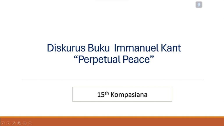 Kant: Perdamaian dan Martabat Manusia (3) - Dok. pribadi
