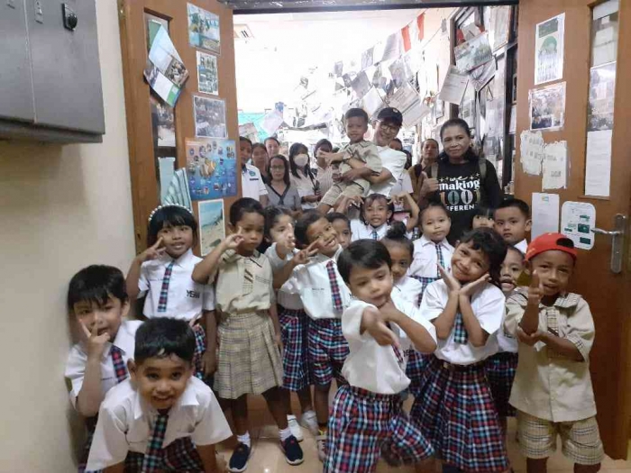 (Sumber pribadi) Ilustrasi Kerajaan Allah di Lab. Elim.