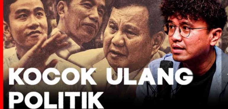 Sumber gambar: YouTube Total Politik/ PSI di Barisan Prabowo dan AHY, Faldo Maldini Tidak pernah Mimpikan